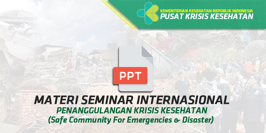 Seminar Internasional Penanggulangan Krisis Kesehatan Denpasar Bali I